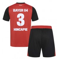 Bayer Leverkusen Piero Hincapie #3 Hjemmebanesæt Børn 2024-25 Kortærmet (+ Korte bukser)